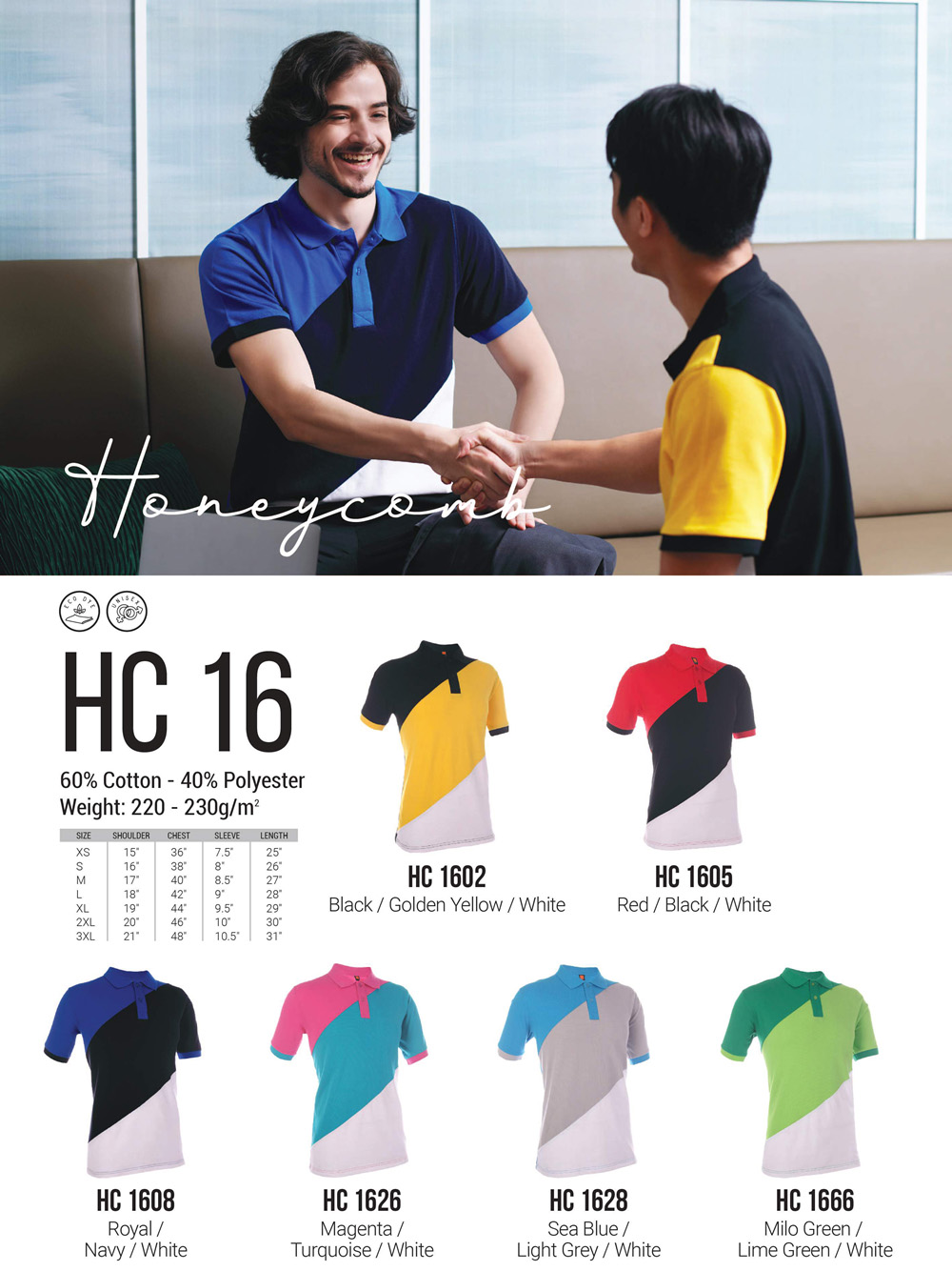 HC 16 Tshirt collar