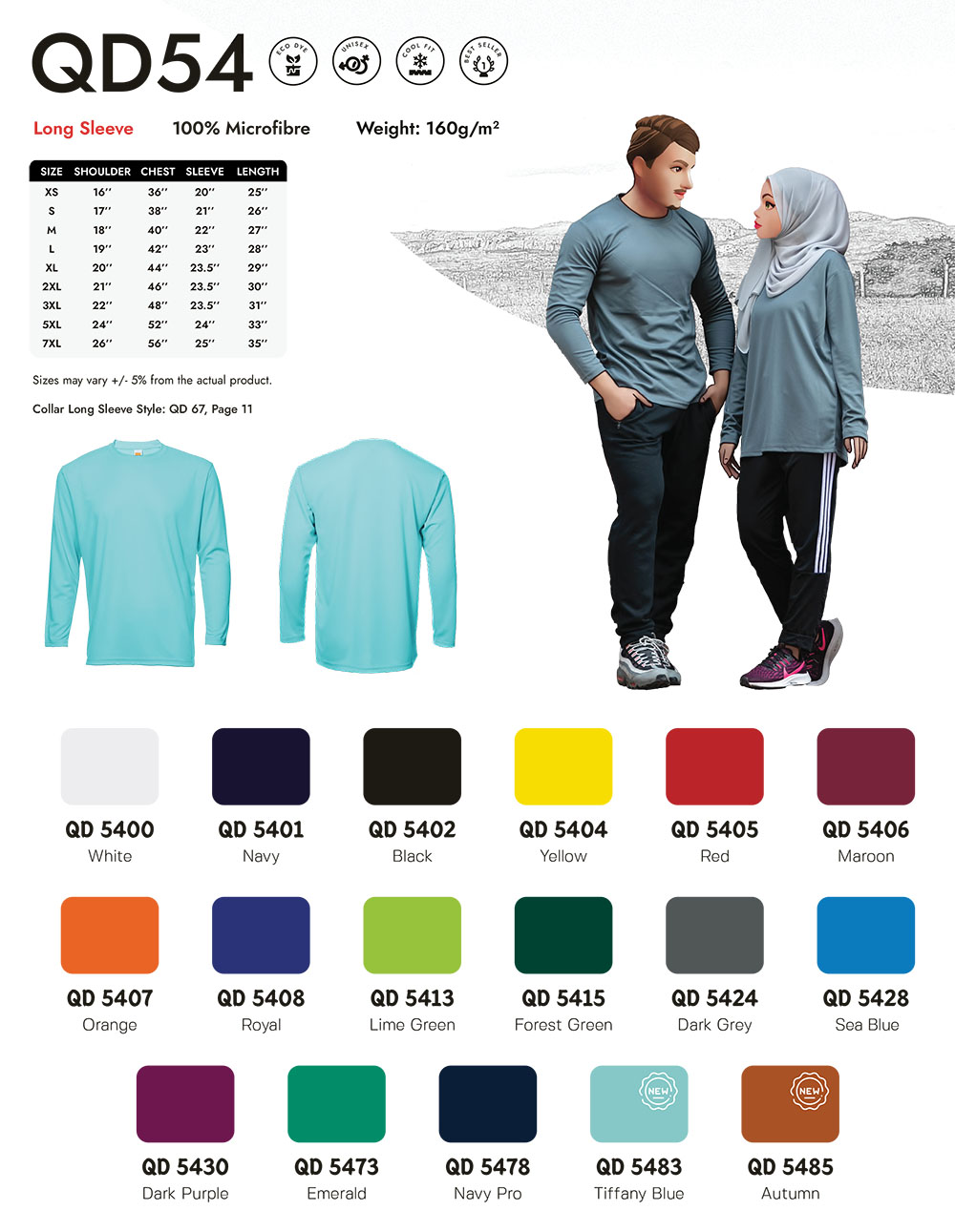 Kedai Printing Baju Jersey Microfiber MOQ 10 Helai